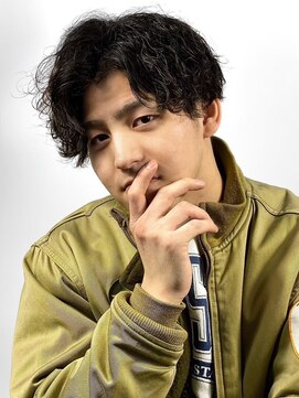 ヒロギンザ 五反田店(HIRO GINZA) マッシュウルフ　五反田　理容室　パーマ