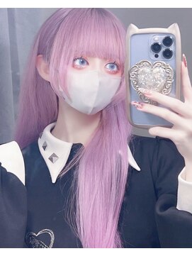 ウィステル ペールピンク×ロングレイヤー【wistell. Raiya】