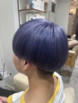 ブティック(boutique) 透明感パープルマッシュ