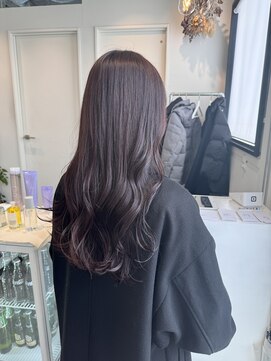 ロカ 表参道(loka) ピンクブラウン/サラ艶[表参道/ブリーチ/ハイライト]Mai