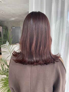 トータルビューティーハウス フラップ ミチ 野田店(total beauty house flap MICHI) ミディアムヘア