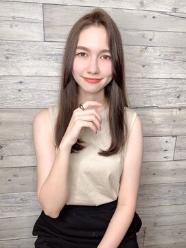 ニスル 上尾店(NISURU) 似合わせカット/大人ガーリー/ダークアッシュ/着物/上尾/上尾駅