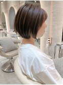 黒髪ボブルフ小顔ワンレンネビージュショート【工藤昴】錦糸町