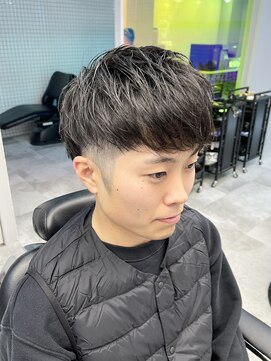 刈部倶楽舞 ツーブロック/刈り上げ/マッシュ/ワックスセット