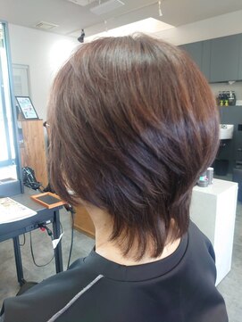 プラザサロン 辰巳台店 ウルフボブ