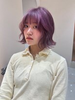 サイン 渋谷(SIGN)&nbsp;渋谷/ボブ/ブリーチ/オレンジ/10代