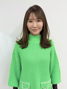 ノウハウ タニマチ(KNOWHOW tanimachi) 白髪ぼかし×くびれスタイル　白髪率90%