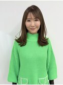 白髪ぼかし×くびれスタイル 白髪率90%