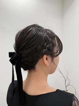 アルテヘアー(arte HAIR) 【arte HAIR】シニョンヘア/参列ヘア