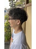 メンズツイストパーマ