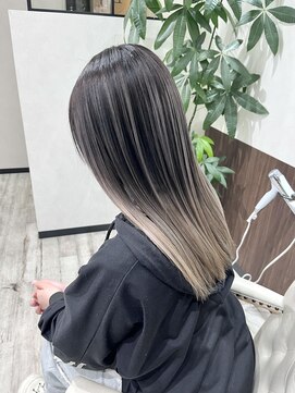 ベルヘアーデザイン 堺東(Belle hair Design) バレイヤージュ/グラデーション/シャドールーツ/外国人風/さか