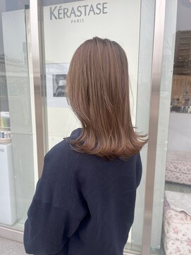 コワファースト 大分(COIFF1RST) ブリーチなしのハイトーン!ベージュカラー