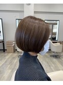 ミニボブ/ハニーベージュ