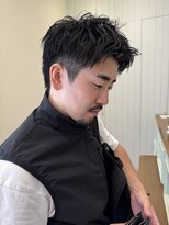モリオフロムロンドン 大宮店(morio from London) 【かほ】無造作エアスパイク