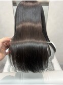 光を反射させるくらいの艶髪へ