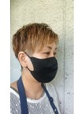 ツーブロックショート