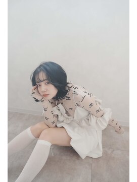 ソワン ドゥ ブレス 立花店(soin de brace) 髪質改善 縮毛矯正 レイヤー 20代 30代 40代/黒髪/小顔