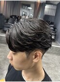 *NOISMフェザーショートパーマ