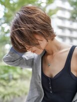 ギークス(GEEKS)&nbsp;【GEEKS渋谷】ナチュラルショートウルフ/20代30代/ベージュ/小顔