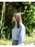 艶ミディアムレイヤー顔周りレイヤー20代30代40代