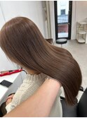 ハイライトバレイヤージュダブルカラーケアブリーチ20代30代40代