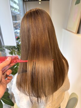 エト 梅田(eto) 韓国/くびれヘア／メルティカラー［大阪梅田駅/ボブ／韓国］