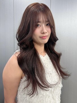 シーシンジュク 新宿南口(Sea shinjuku) ブリーチなしダブルカラーで作るオリーブベージュ