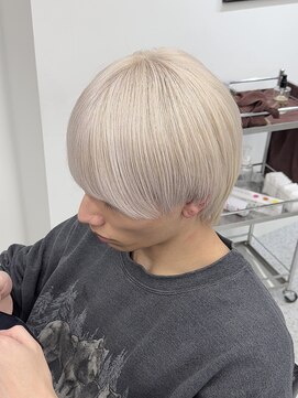 メンズペレ 渋谷(MEN'S PELE) MEN’S HAIR/ブルーブラック/フェザーパーマ/渋谷