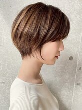 ［前髪カット/白髪染め/白髪ぼかし/ショート/髪質改善］