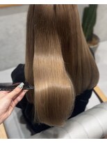 レンジヘアー(lange hair)&nbsp;ミルクティーベージュ【鈴鹿/四日市/津/ストレート/ブリーチ】