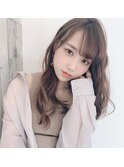 抜け感ゆるふわロング