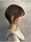【ミルクティーベージュ×ショート】高橋