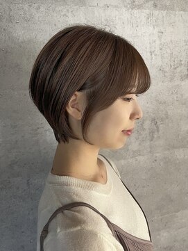 コレハ トレス 日野(CoReha tores) 【ミルクティーベージュ×ショート】高橋