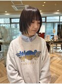 10代20代30代/ミニボブ/顔周りレイヤー