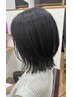 【前髪のクセ】前髪ストレート+カット ¥9900