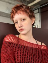 クレン(CLENN)&nbsp;orange brown / short cut