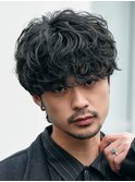 渋谷メンズパーマシャドウパーマルーズパーマゆるめパーマ色気