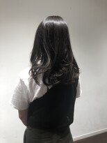 オーク ナチュリ(OAK×NACHUL) ダークブルー 暗髪 ワンレン