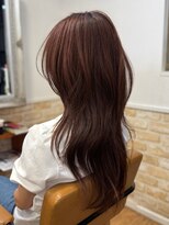 カミケン 黒岩店 kamiken・ 夏のオレンジブラウンカラー×レイヤー【カミケン黒岩店/福島】