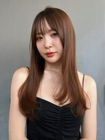 シーン(SCENE)&nbsp;ダークパープル/ナチュラルショート/夏のヘアアレンジ/天神今泉