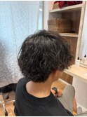メンズカット,ショート,ツイストスパイラル/草加