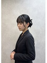 リオルソ(Re/ortho)&nbsp;フォーマルシーンを彩る上品シニヨン