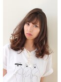 ゆるふわセミロング