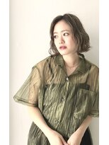 ニコ(Nico.)&nbsp;ウェット感に外ハネをミックス ワンレングスショートスタイル