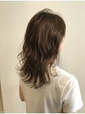 【#オリーブベージュ】×ナチュラルなニュアンスカラー