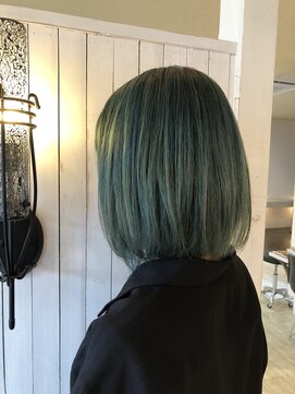 アトリーフォーヘアー(Ateliy for hair) ターコイズブルー
