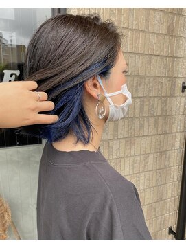 フィオーレ ヘアデザイン(FIORE hair design) インナーブルー