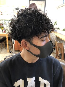 キャンバス バイ ネオリーブ 横浜西口(Canvas by neo.) 横浜★横顔からキマるウェットスパイラルパーマ