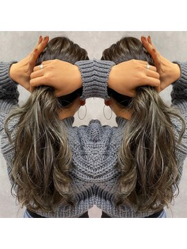 ステラ(stella) アッシュグレイ×フルハイライト