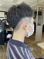 ヘブンリー(heavenly)&nbsp;#刈り上げショート#セシルカット#ベリショ#ダークグレージュ